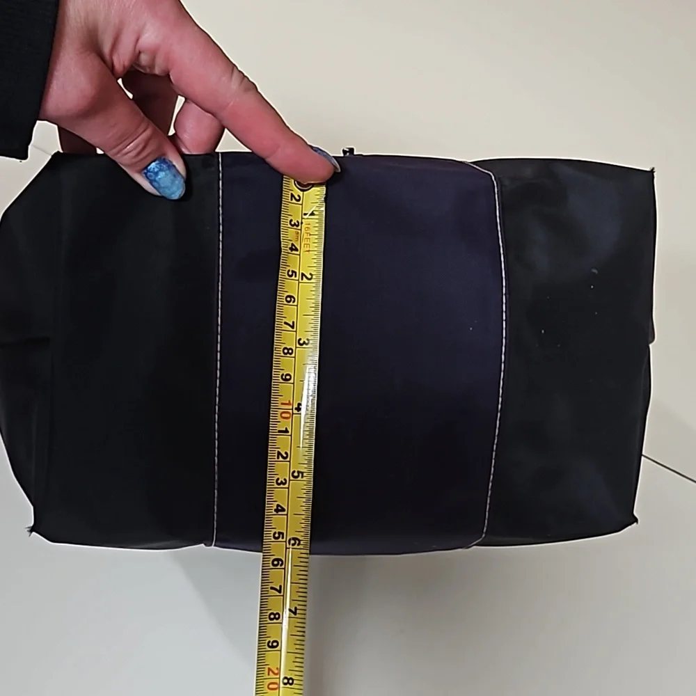 Longchamp Purple and Black Tote Bag - Picture 12 of 17